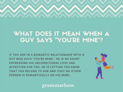 what does it mean when a guy says you are dating